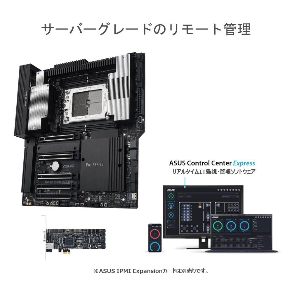 Amazon | ASUS Pro WS TRX50-SAGE WIFI AMD Threadripper PRO 7000 WX